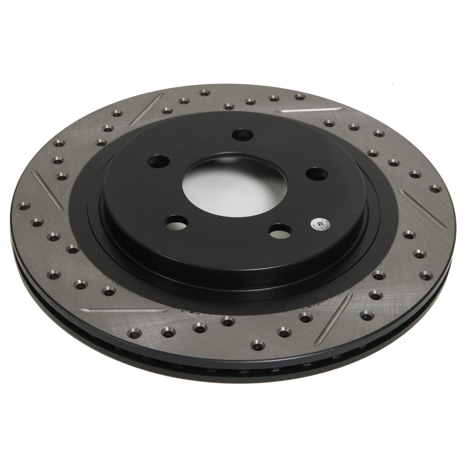 StopTech Drilled Slotted 13" Left Front Rotor 11-20 Durango - Click Image to Close